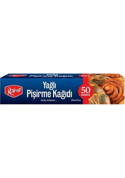 Yağlı Pişirme Kağıdı 37cm*50mt