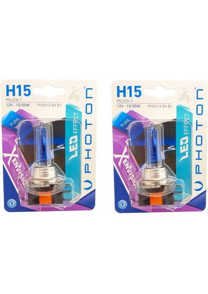 H15 Xen Vision 5000K Diamond Vision 15/55W