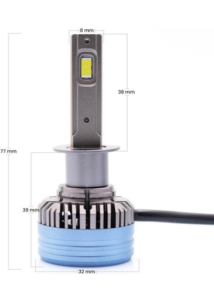 Milestone H1 28000 Lümen LED Xenon Yeni Seri Katana Edition