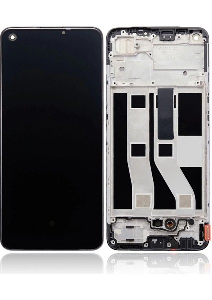 Oppo A74 Uyumlu ( Çıtalı ) OLED Ekran