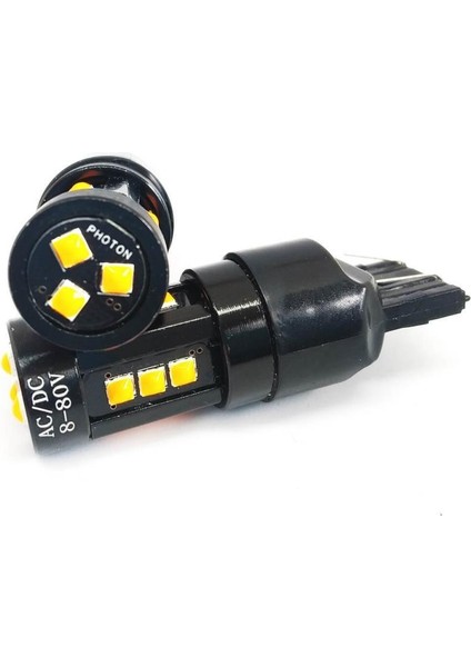 T20 LED 21/5W Amber Turuncu Exclusive Serisi PH7215 Na Ex N11.2439