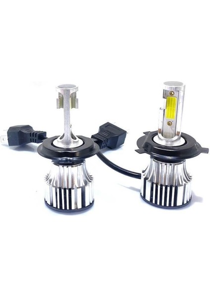 Duo Seri H4 12-24V LED Headlıght Şimşek Etkili