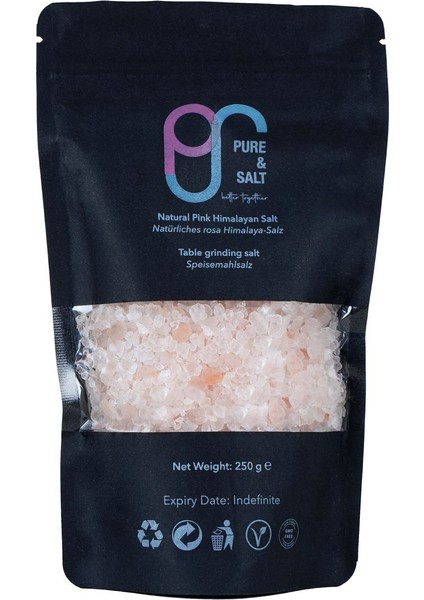 Purensalt Doğal Pembe Himalaya Kaya Tuzu 250 gr