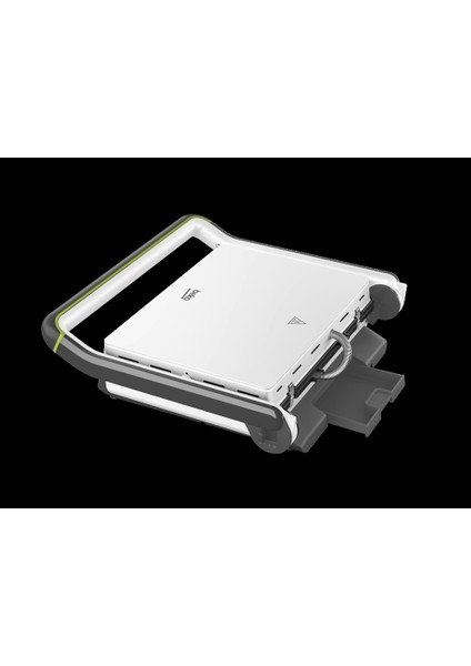 Tm 5046 C Floral Tost Makinesi 1200 W Çift Taraflı Izgara Beyaz Armor Plaka fırsatları