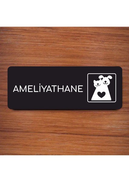 Alüminyum Ofis Departman Kapı İsimliği Yönlendirme Levhas Ameliyathane 24 x 9 cm modelleri
