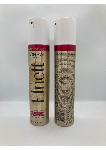 Elnett Mikro Difüzyon Saç Spreyi Boyalı Saçlar İçin Güçlü Tutuş 200 ml
