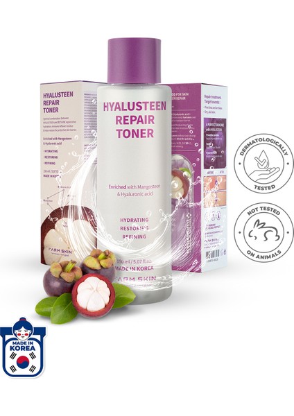 Hyalusteen Repair Toner Onarıcı Bakım Tonik ve Yenileyici Hyaluronic Acid Kore 150ml fiyatları