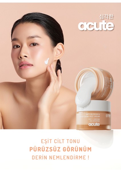 Aydınlatıcı Pirinç Kremi - Anti Blemish & Brightening Rice Cream fiyatları