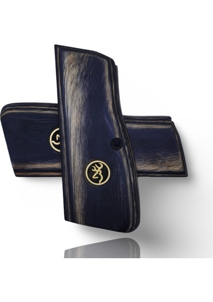 Kabzası - Zig 14, Browning Hp, High Power 14, Dik Kasa, Browning Halkalı (Halka Için Kesim Yaptırmak Için Mesaj Atın), Halkasız ile Uyumlu - Sadece Vernik Uygulanmış - Lamine modelleri