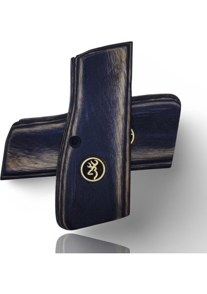 Kabzası - Zig 14, Browning Hp, High Power 14, Dik Kasa, Browning Halkalı (Halka Için Kesim Yaptırmak Için Mesaj Atın), Halkasız ile Uyumlu - Sadece Vernik Uygulanmış - Lamine fırsatları