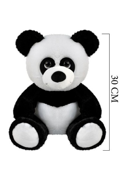 Peluş Oturan Panda Oyuncak 30 cm