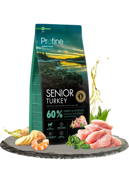 Gluten Free Senior Turkey 12KG fiyatları