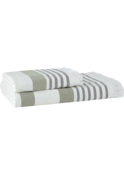 Tibor 80X160 cm Yeşil Banyo Havlusu
