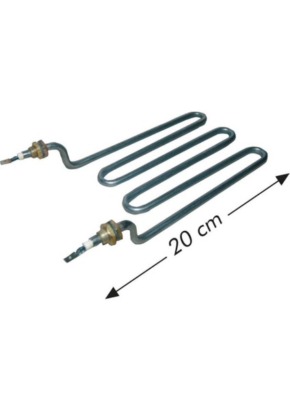 Çay Kazanı Semaver Rezistansı Ördek Kafa 220 Volt 2000 Watt