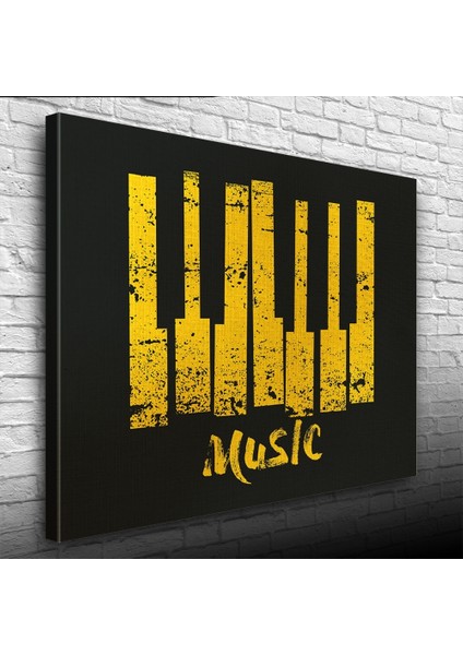 Zeds Creations Music Piyano Tuşları Poster Kanvas Tablo 50 x 70