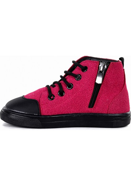 Kai Fermuarlı Kız Bebek Günlük Bot Ayakkabı Fuşya fiyatları