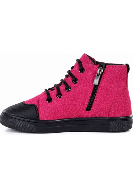 Kai Fermuarlı Kız Çocuk Günlük Bot Ayakkabı Fuşya fiyatları
