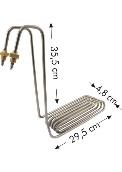 6000W Fritöz Rezistansı 230V