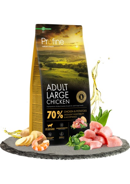 Gluten Free Adult Large Chicken 12KG fiyatları