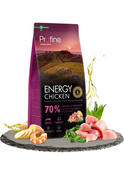 Gluten Free Energy Chicken 12KG fiyatları