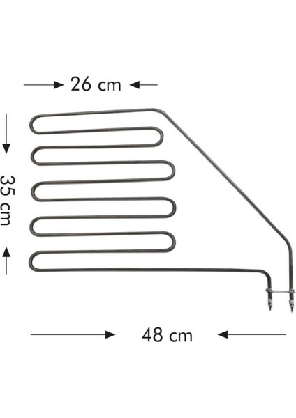 2500W Sauna Rezistansı 220V