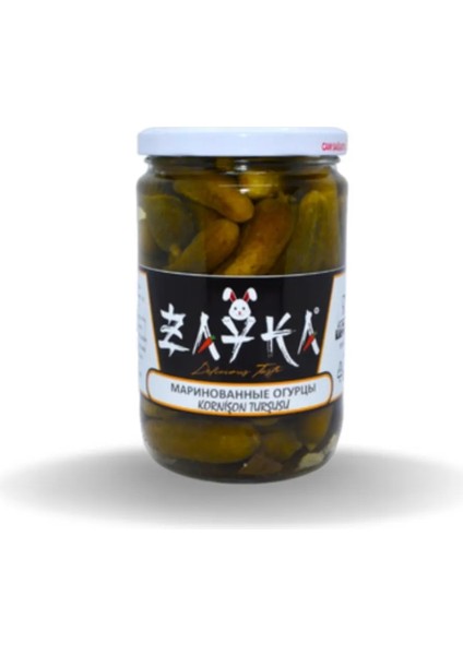 Zayka Salatalık Kornişon Zayka 650 gr