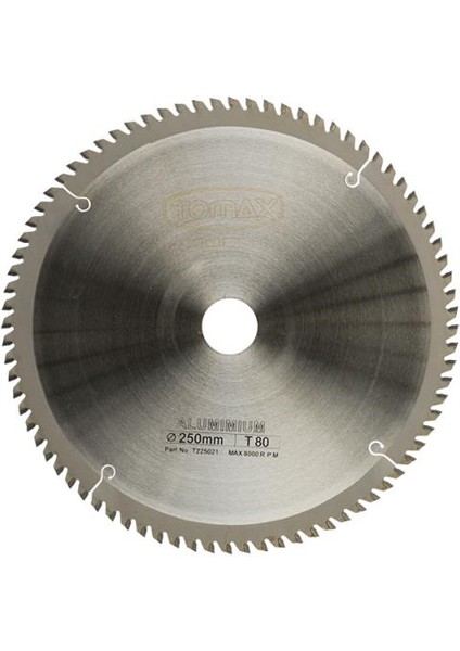 Alüminyum Daire Testere 250/80 T
