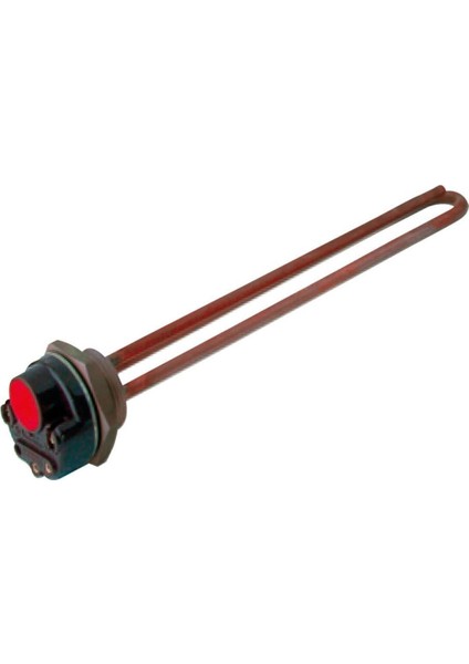 2000W 1-1/4 Termikli Düz Bakır Termovat Isıtıcı Çin 220V 30CM