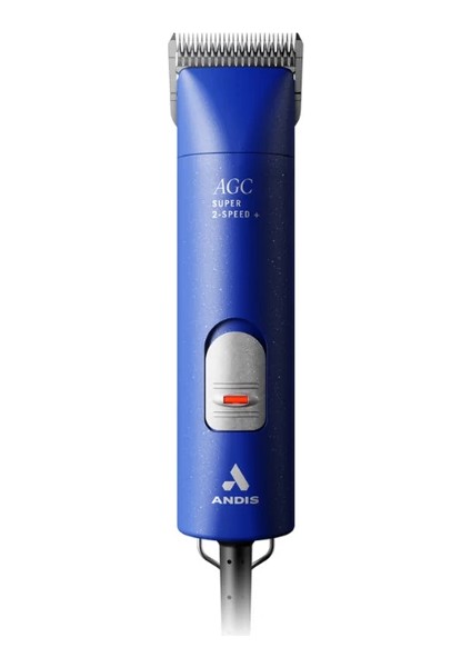 AGC 2 Süper+ Blue Çift Devirli Kablolu Kedi Köpek Tıraş Makinesi - Ekstra Yüksek Devirli