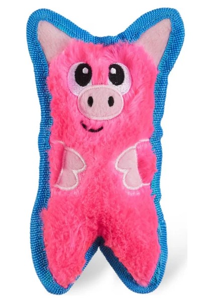 Durablez Tough Pig Pink Düdüklü Dayanıklı Köpek Oyuncağı Xs