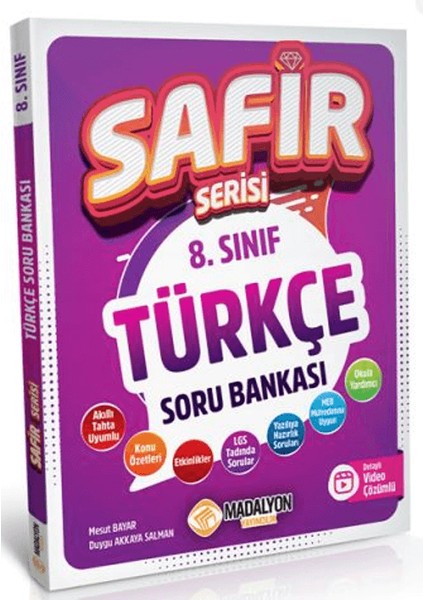 8. Sınıf Safir Serisi Türkçe Soru Bankası