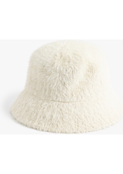 Peluş Bucket Şapka