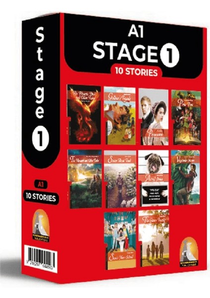 Ingilizce Hikaye Stage 1 10’lu Hikaye Seti Kutulu (A1) Seviyelerinde