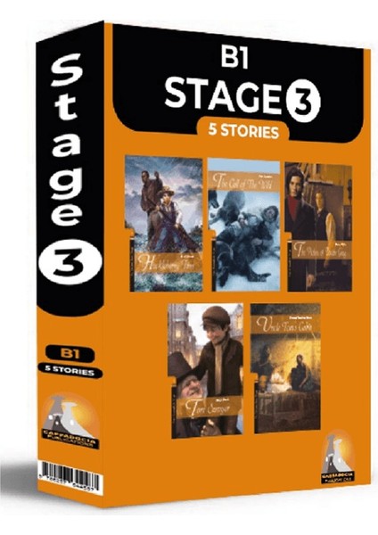 Ingilizce Hikaye Stage 3 5’li Hikaye Seti Kutulu (B1) Seviyelerinde Kare Kod Okumalı