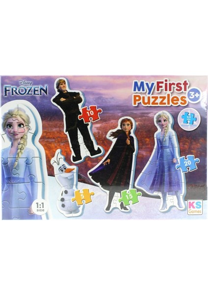 Puzzle Frozen My First Puzzle 4 In 1 Çerçevesiz