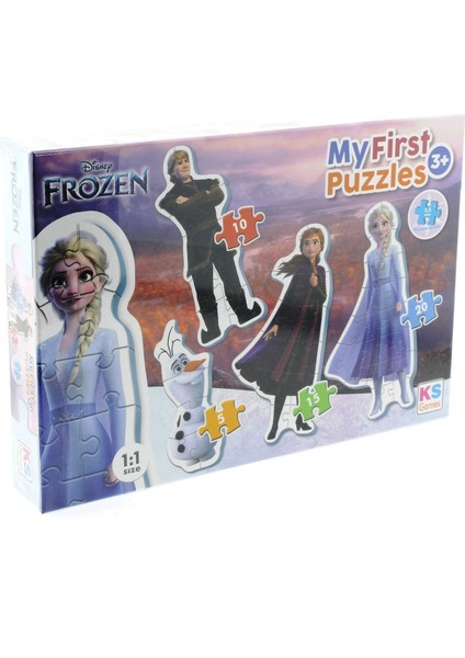 Puzzle Frozen My First Puzzle 4 In 1 Çerçevesiz