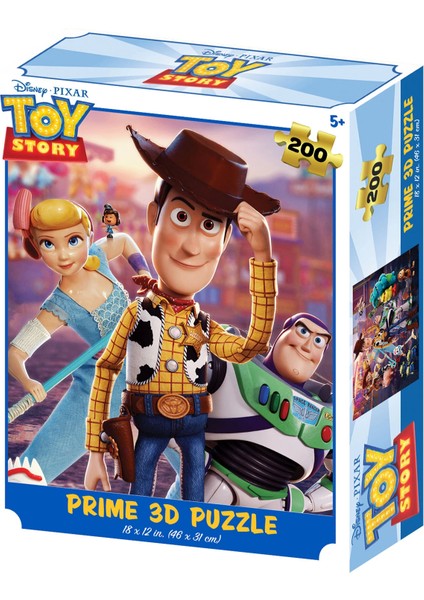 Prime 3D - Toy Story 200 Parça Puzzle 33042