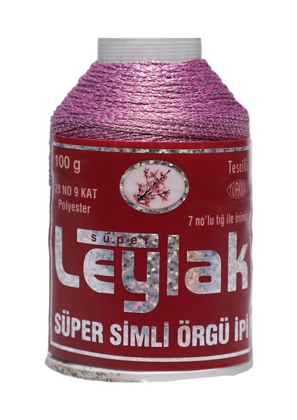 Süper Simli Örgü Ipi 9 Kat 20 No 100 Gr. Kod/renk: 2915