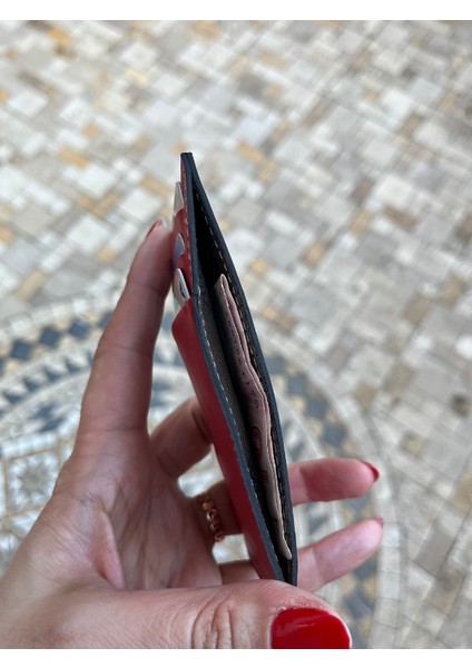 - W Model Bordo Kroko & Mat Bordo Deri Kartlık Cüzdan Kartlık fırsatları