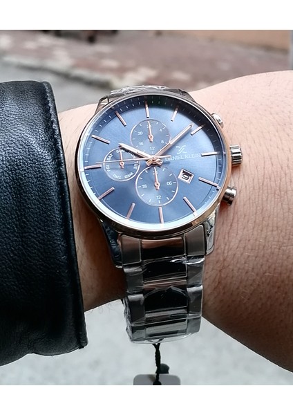 Gümüş Çelik Erkek Kol Saati Su Geçirmez fırsatları