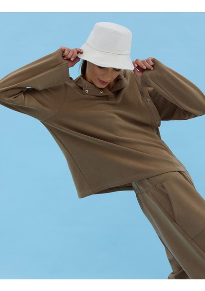 Kadın Coconut Comfort Fit Sweatshirt 50262505-VR153