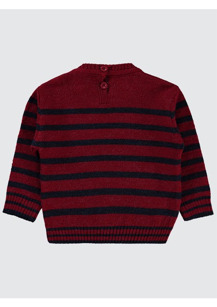 Erkek Bebek Kazak 6-18 Ay Bordo fiyatları