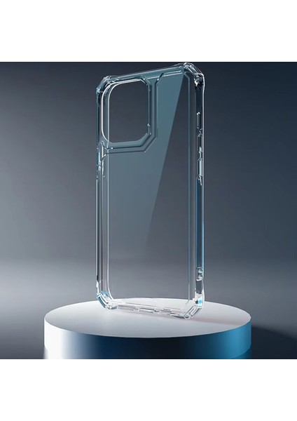 Apple iPhone 16 Uyumlu Kılıf Zebana Hd Şeffaf Silikon Kılıf Şeffaf