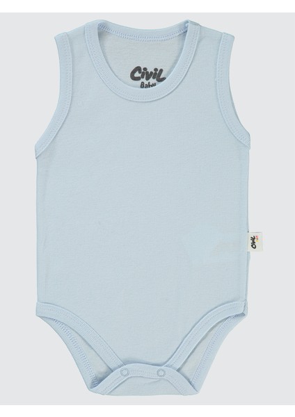 Bebek Çıtçıtlı Badi 12-36 Ay Mavi