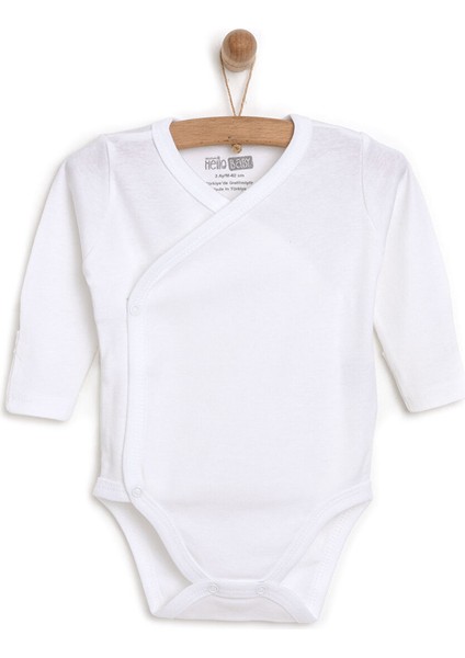Yenidoğan Uzun Kol Zıbın Body Unisex