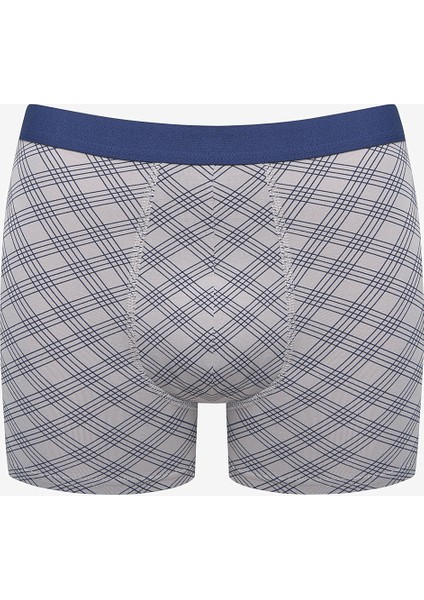 Check 3lü Çok Renkli Boxer