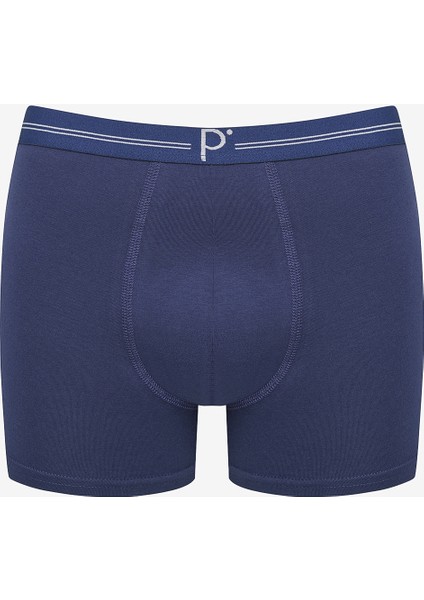 Check 3lü Çok Renkli Boxer