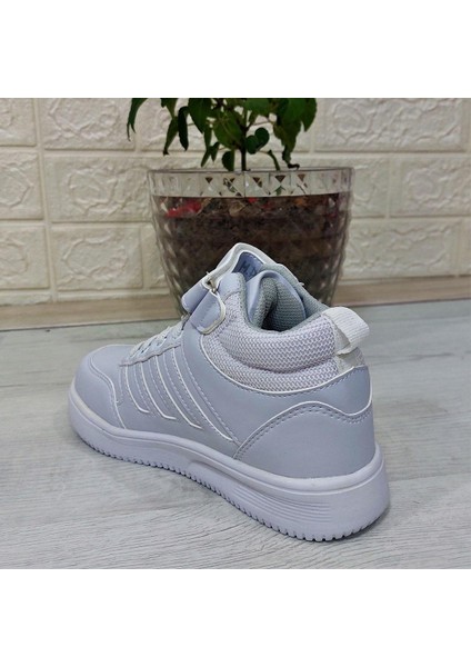 Mp.one 3523 Beyaz Fuspetli Erkek Çocuk Spor Ayakkabı