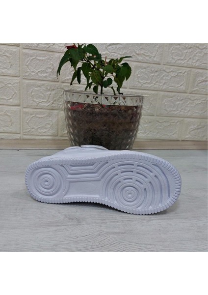 Mp.one 3523 Beyaz Fuspetli Erkek Çocuk Spor Ayakkabı