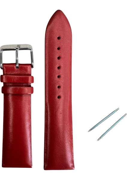 R4108 Roder Deri Kayış - Red - 22MM